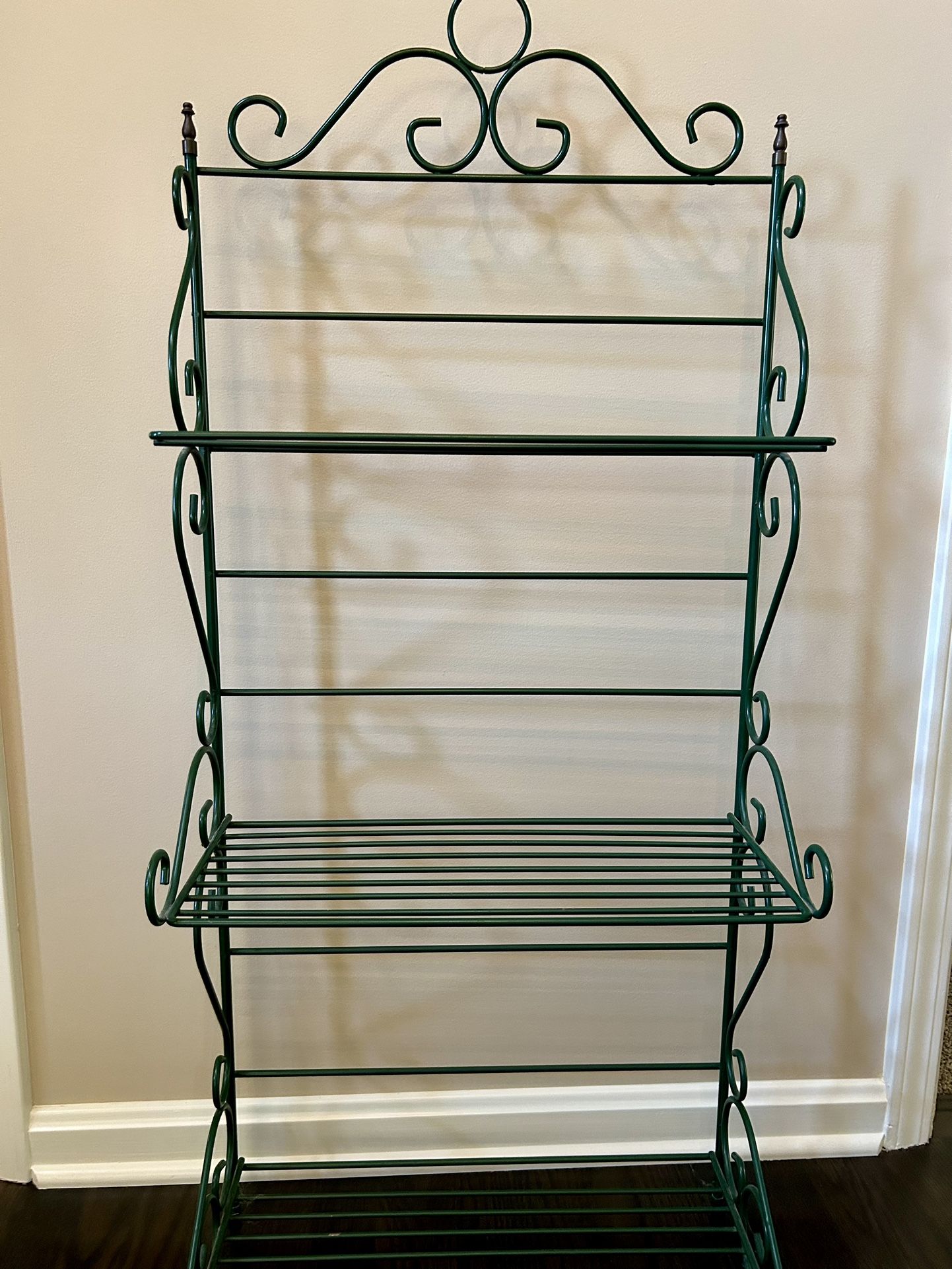 Wrought Iron Baker’s Rack- Perfect Condition!