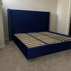 King Upholstery Bed