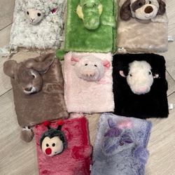 Plush Journal And Pencil Holders 