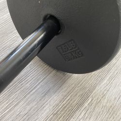 1” Solid Barbell / Weight Bar (New)