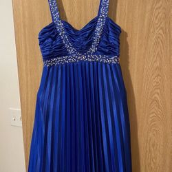 Long Blue Dress Medium Like New 