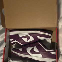 Purple Dunks Size 12 Men’s Barely Any Crease They Look Great.