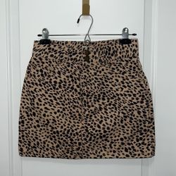 Billabong Leopard Skirt Size 27