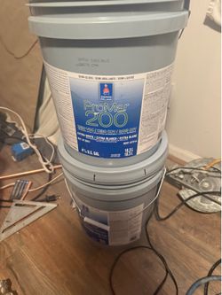 Semi gloss Sherwin Williams 200 five gallons