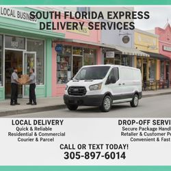 Pick And Drop Off Delivery Services South Florida