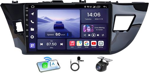 Android 15 Car Radio for Toyota Corolla 2014-2016: