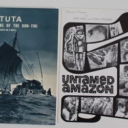 1968 Kantuta In The Wake of the Kon-Tiki Program Ingris Sailing South Seas