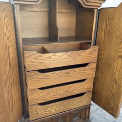 AMERICAN OF MARTINSVILLE Mid Century Armoire/Wardrobe/Dresser