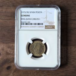 1975 king Juan Carlos 1 NGC