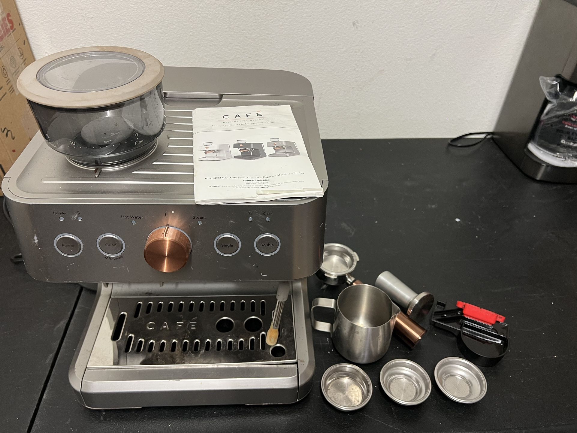 Café Bellissimo Semi-Automatic Espresso Machine