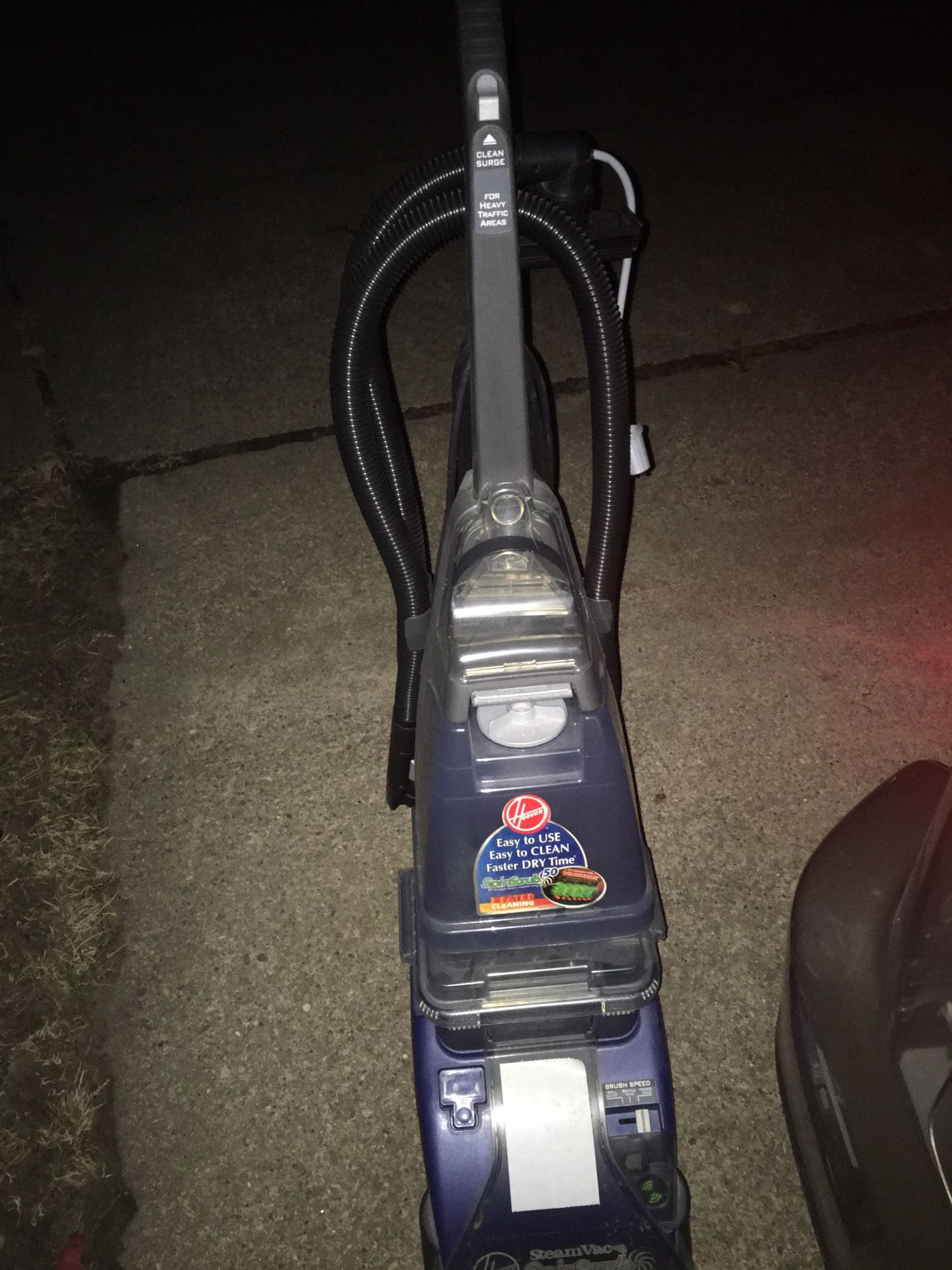 Nice Hoover carpet steam cleaner only $65 firm