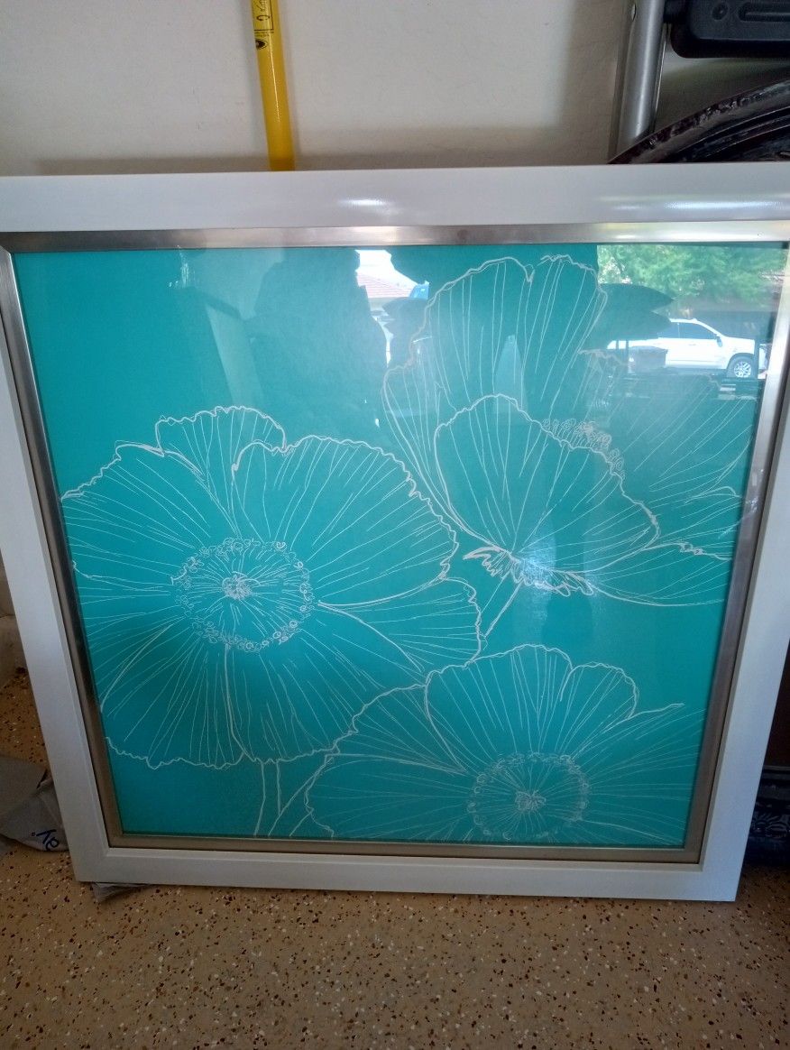 2 Z Gallerie Framed Pictures