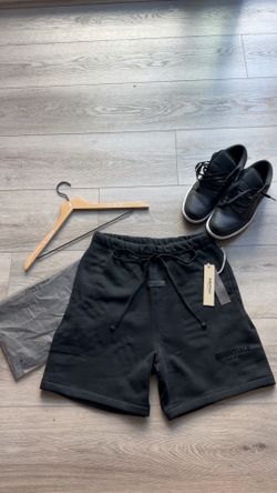 Essentials Fear of God Black/Stretch Limo Shorts