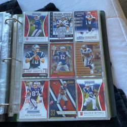 New England Patriots Football Trading Cards 