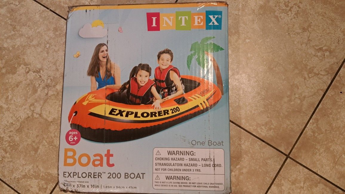 Intex Explorer 200 Inflatable Boat