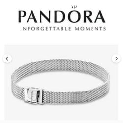 Pandora Silver Reflexions Mesh Bracelet