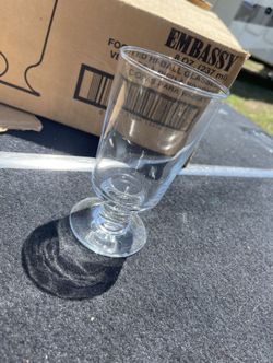 3-Dozen Embassy 8oz Footed Ball Glasses For A Party