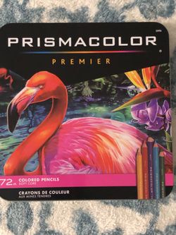 Prismacolor colored pencil sets  12ct and 72ct  and Strathmore drawing pad