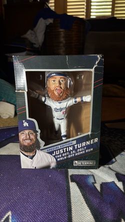 60th anniversary of the Los Angeles Dodgers special edition, Justin Turner walk off home run bobble head
