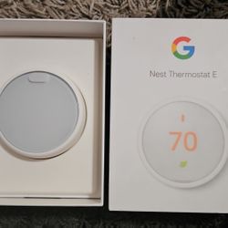 G OPEN BOX Nest Thermostat E