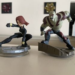 Disney Infinity 2.0 Video Game Figures Toys To Life Marvel Black Widow Drax Toy
