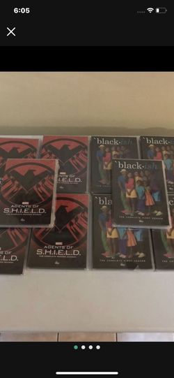 10 Brand new dvds - 5 blackish DVDs and 5 marvel Agents of shield DVDs, read description