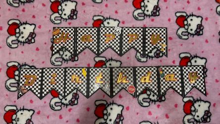 Happy birthday banner