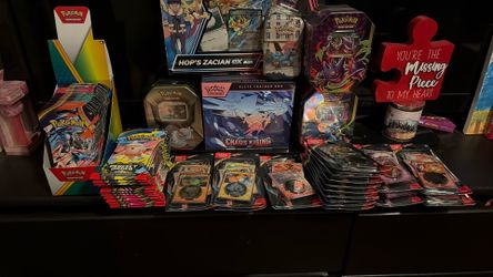 Miscellaneous Pokemon cards and product for sale