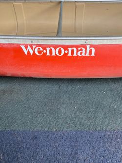 Wenonah fiberglass canoe