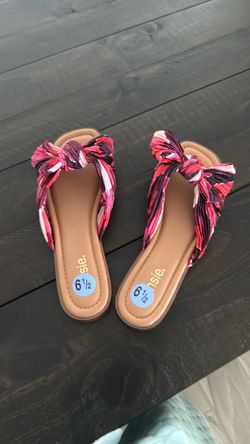 Cute slide on sandals
