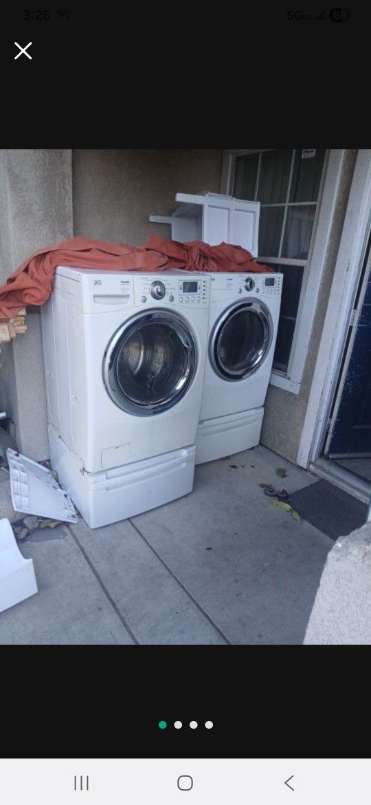 LG Washer and Gas Dryer Sets