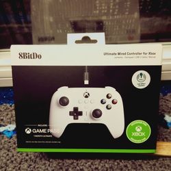 8BitDo Ultimate Wired Controller for Xbox/PC (Hall Effect Joysticks) - NEW