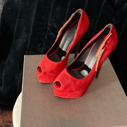Red Stiletto Giuseppe Zanotti Designer 