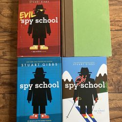 Lot Of 4 Stuart Gibbs Spy School Books