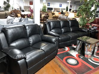 BRAND NEW SOFA AND LOVESEAT WITH 4 BUILT IN RECLINERS