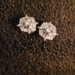 Custom Design, Vintage Real Diamonds 18k White Gold