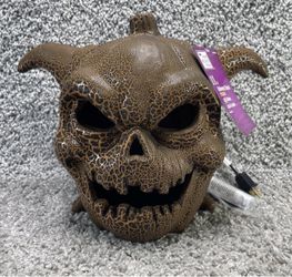 Gemmy Molten Jack O Lantern Pumpkin Halloween Blow Mold Red LED New Tags