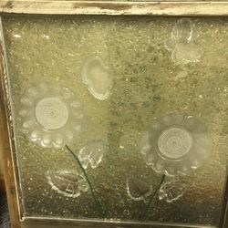 Glass epoxy  windowGarden art