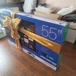Brand New 55" Smart Tv