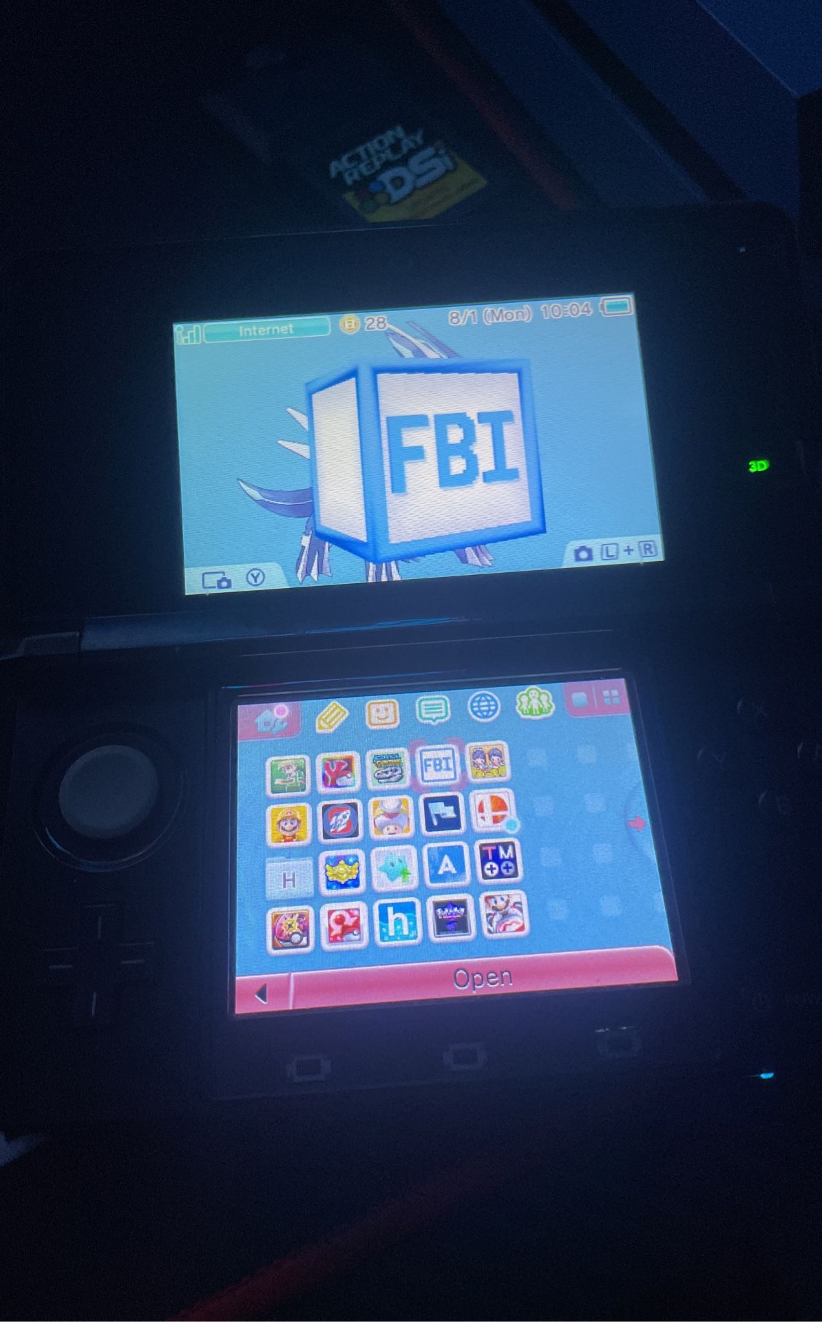 Homebrew 3ds (128gb SD And Custom Themes)
