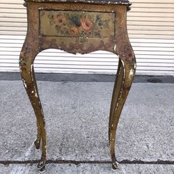 Antique Venetian Painted Table 