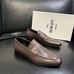 Berluti Men’s Leather Shoes With Box New 