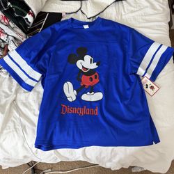Disneyland Mickey Mouse Blue Jersey