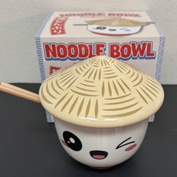 NEW Noodle Bowl with Chopsticks just $15
