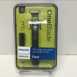 Philips Norelco OneBlade Men's New Electric ShaverRazor/Face Trimmer QP2520/70