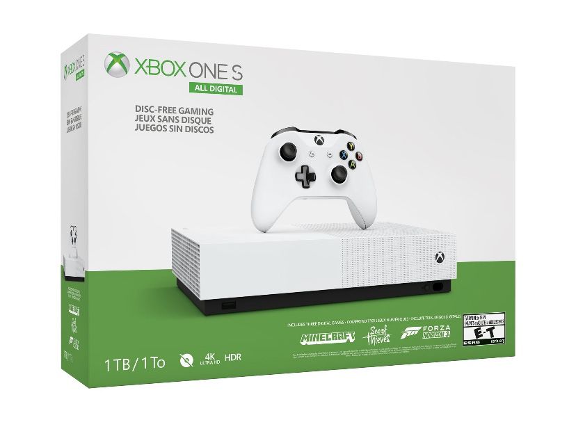 Xbox one S 1TB All Digital Edition