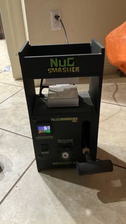 Nug smasher og 4x6 plate 12 ton press