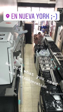 Come get your new fridge/stove/ washer/dryer