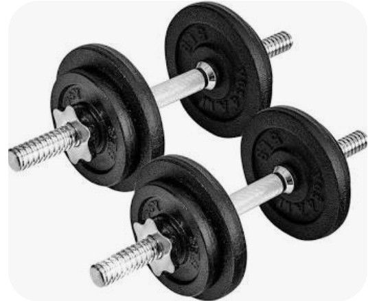 NIB Yes4All Old School Adjustable Dumbbell Set with Weight Plates, Star Lock Collars/Connector, 40lbs to 200lbs Adjustable Weight Plates Set