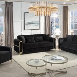 Luxury vibes for LESS 💎 Sofa & loveseat set ONLY $1298! Modern, elegant & comfortable 🔥 Don’t miss this deal!
